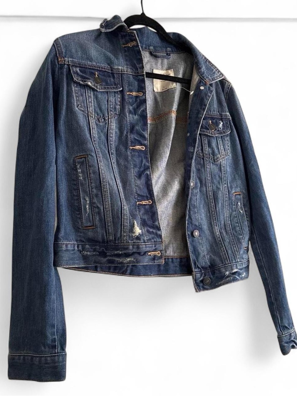 Abercrombie Women's Blue Denim Jacket